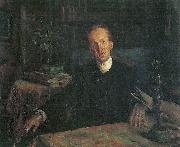 Lovis Corinth Portrait of Gerhart Hauptmann oil painting reproduction